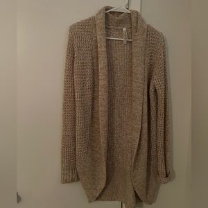 Tan cardigan